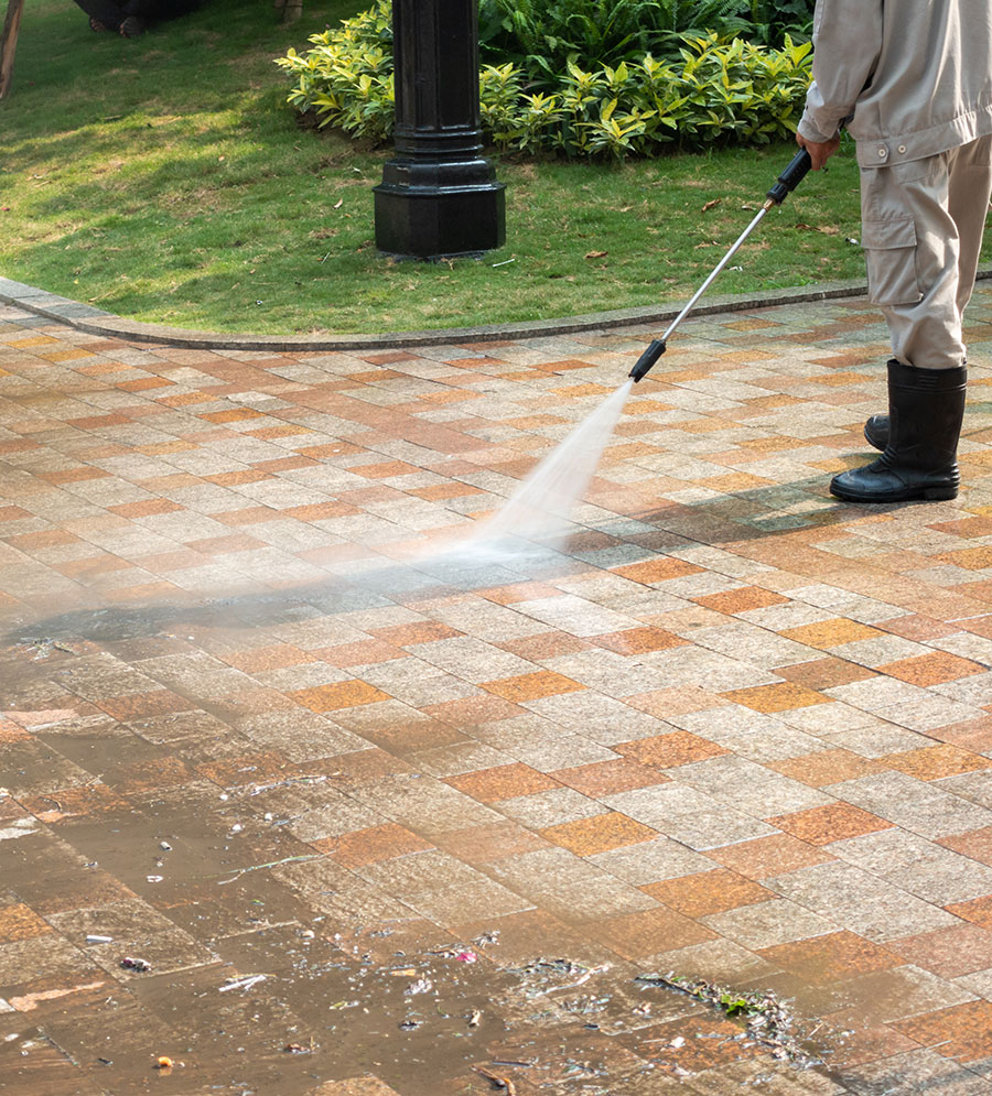 driveway cleaning